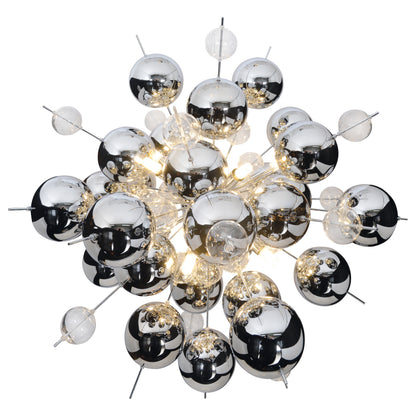 Pendelleuchte "EXPLOSION" Ø: 65cm chrom