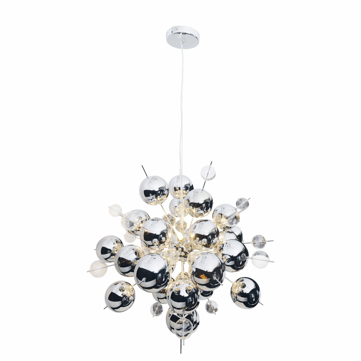 Pendelleuchte "EXPLOSION" Ø: 65cm chrom
