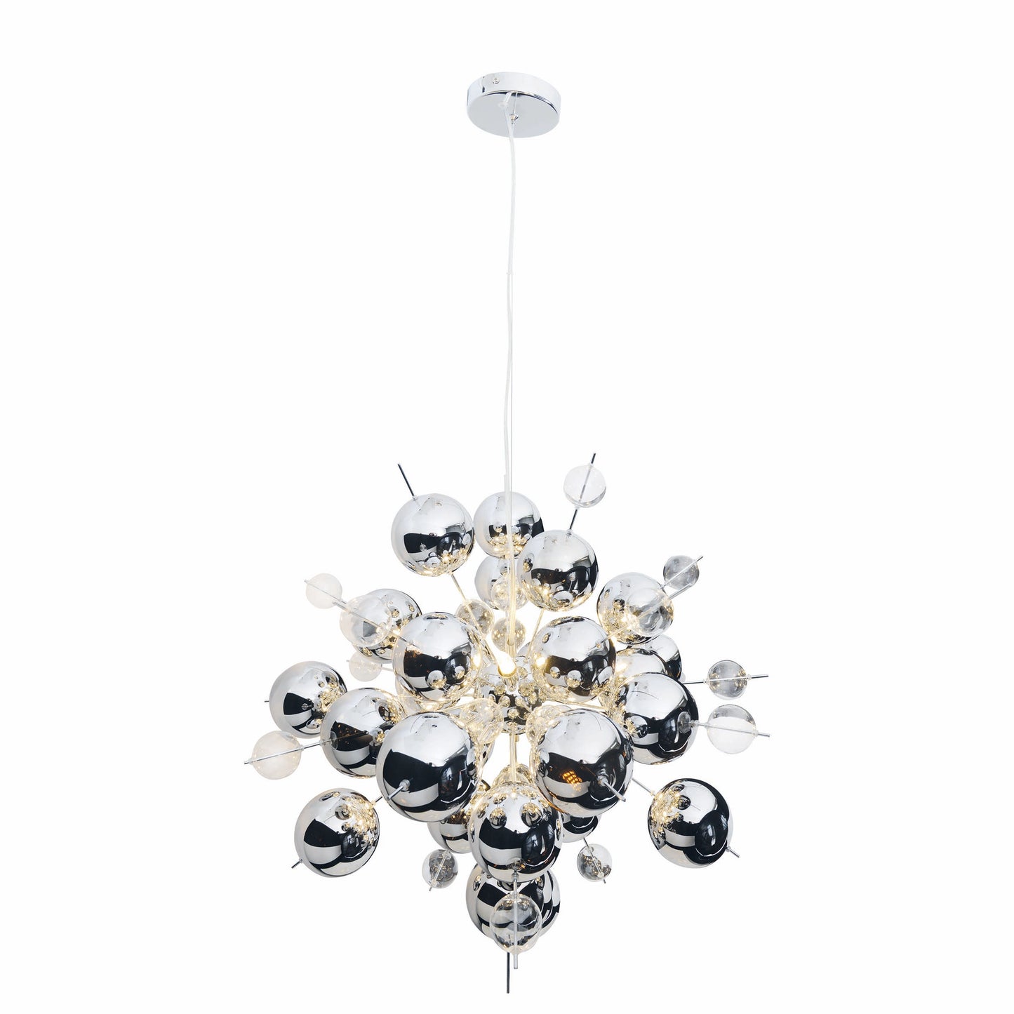Pendelleuchte "EXPLOSION" Ø: 65cm chrom