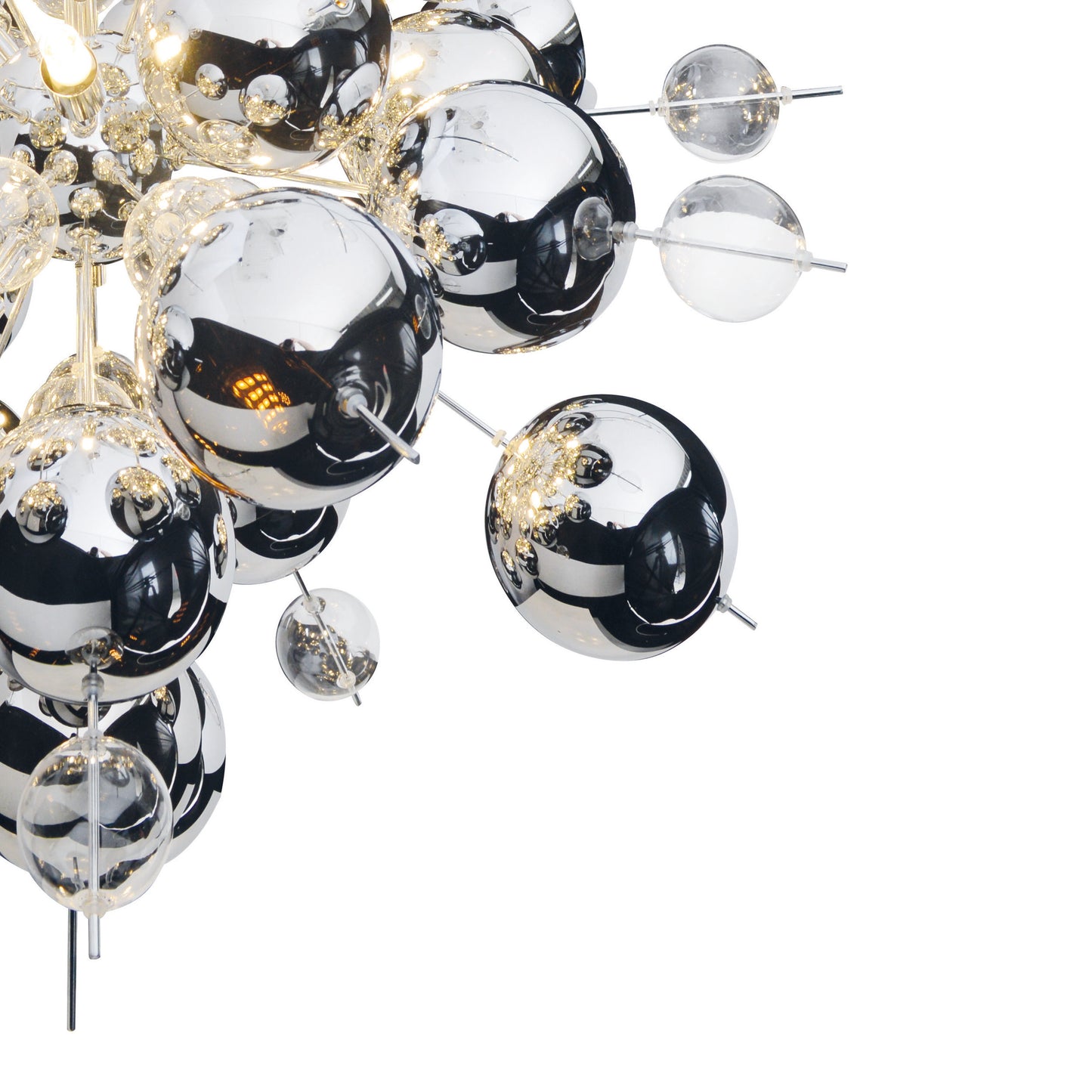 Pendelleuchte "EXPLOSION" Ø: 65cm chrom