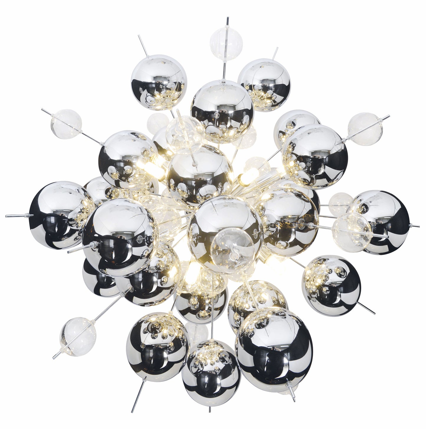 Pendelleuchte "EXPLOSION" Ø: 65cm chrom