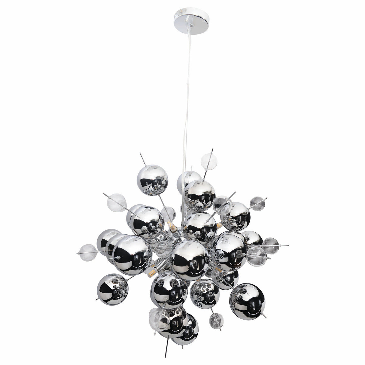 Pendelleuchte "EXPLOSION" Ø: 65cm chrom