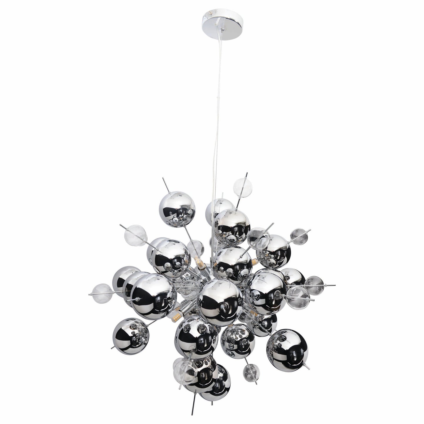 Pendelleuchte "EXPLOSION" Ø: 65cm chrom