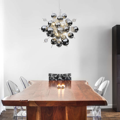 Pendelleuchte "EXPLOSION" Ø: 65cm chrom