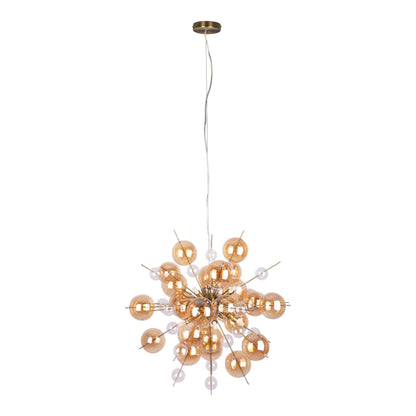 Pendelleuchte "EXPLOSION" Ø: 65cm amber