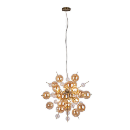 Pendelleuchte "EXPLOSION" Ø: 65cm amber