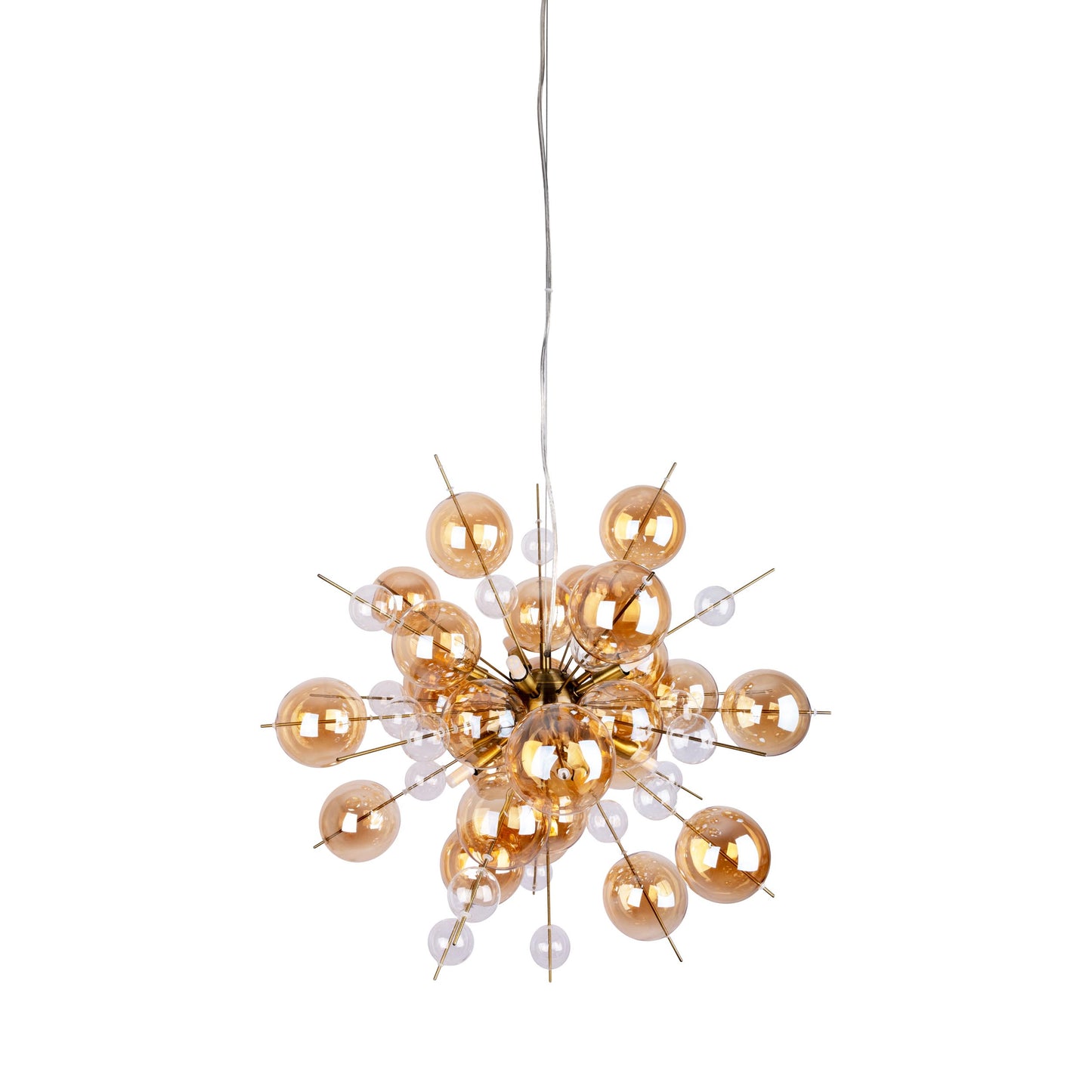 Pendelleuchte "EXPLOSION" Ø: 65cm amber