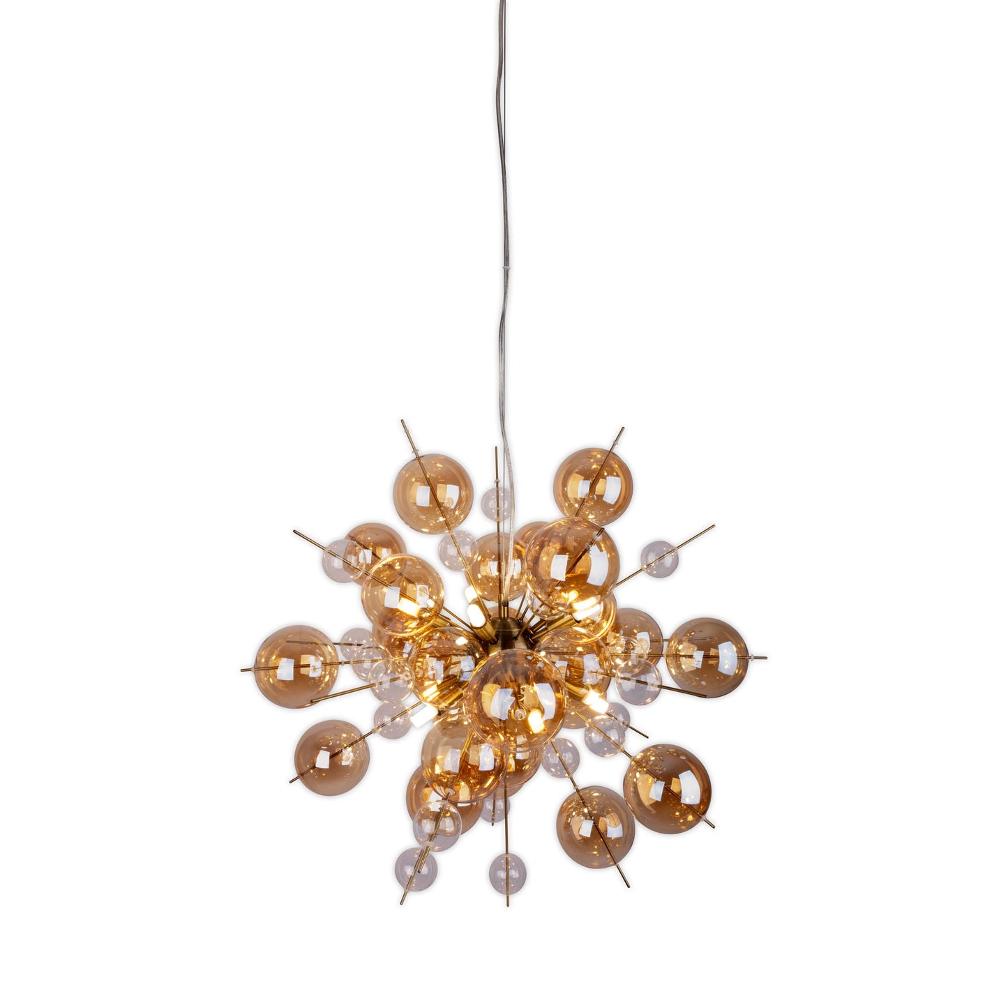 Pendelleuchte "EXPLOSION" Ø: 65cm amber
