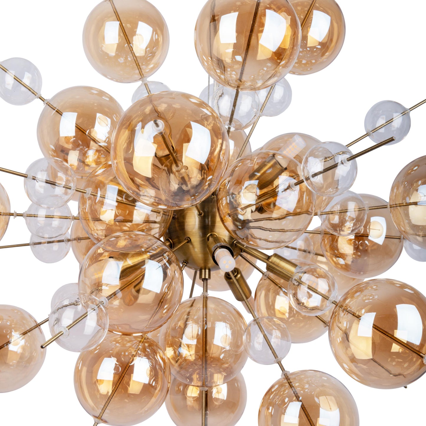Pendelleuchte "EXPLOSION" Ø: 65cm amber