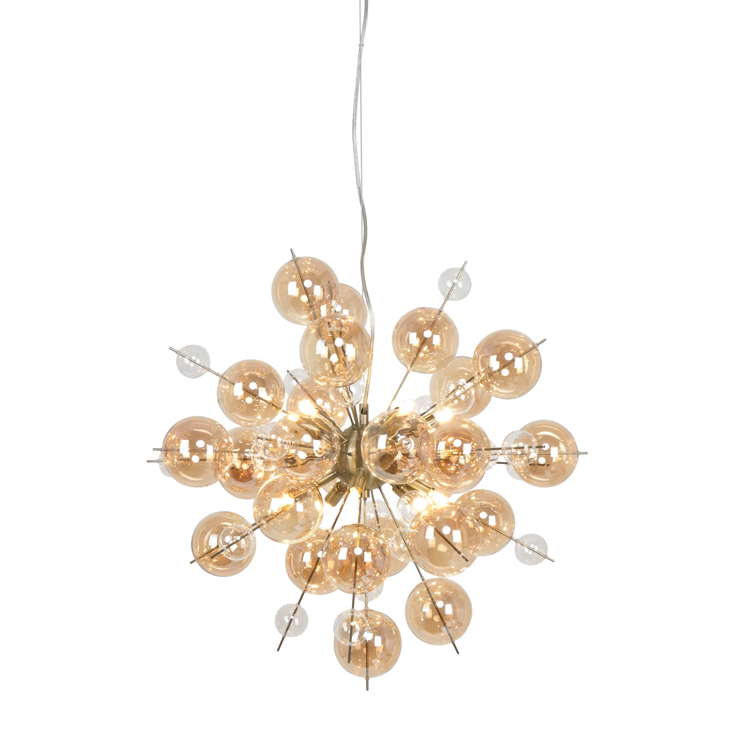 Pendelleuchte "EXPLOSION" Ø: 65cm amber