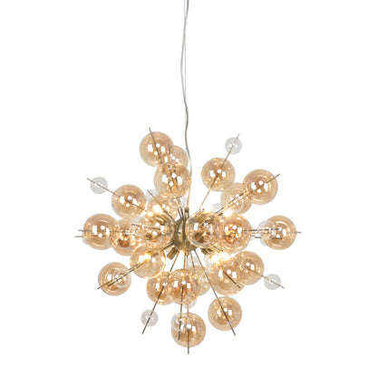 Pendelleuchte "EXPLOSION" Ø: 65cm amber