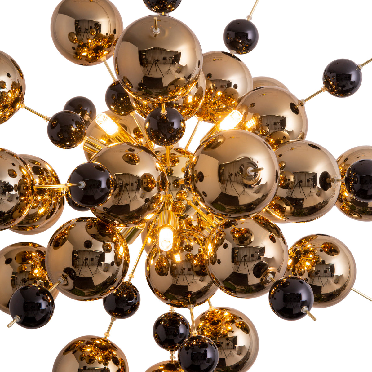 Pendelleuchte "EXPLOSION" Ø: 65cm gold