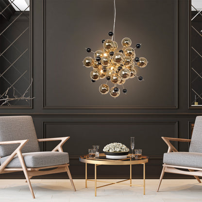 Pendelleuchte "EXPLOSION" Ø: 65cm gold
