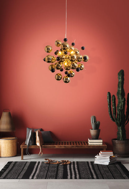 Pendelleuchte "EXPLOSION" Ø: 65cm gold