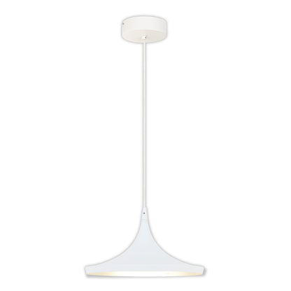 LED Pendelleuchte "OSLO" Ø: 37cm weiß