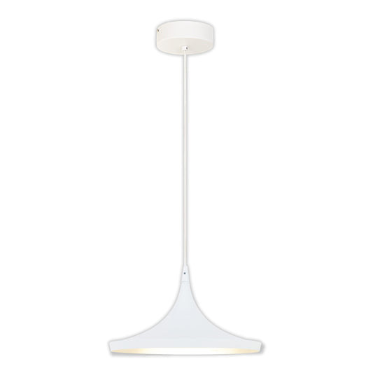 LED Pendelleuchte "OSLO" Ø: 37cm weiß