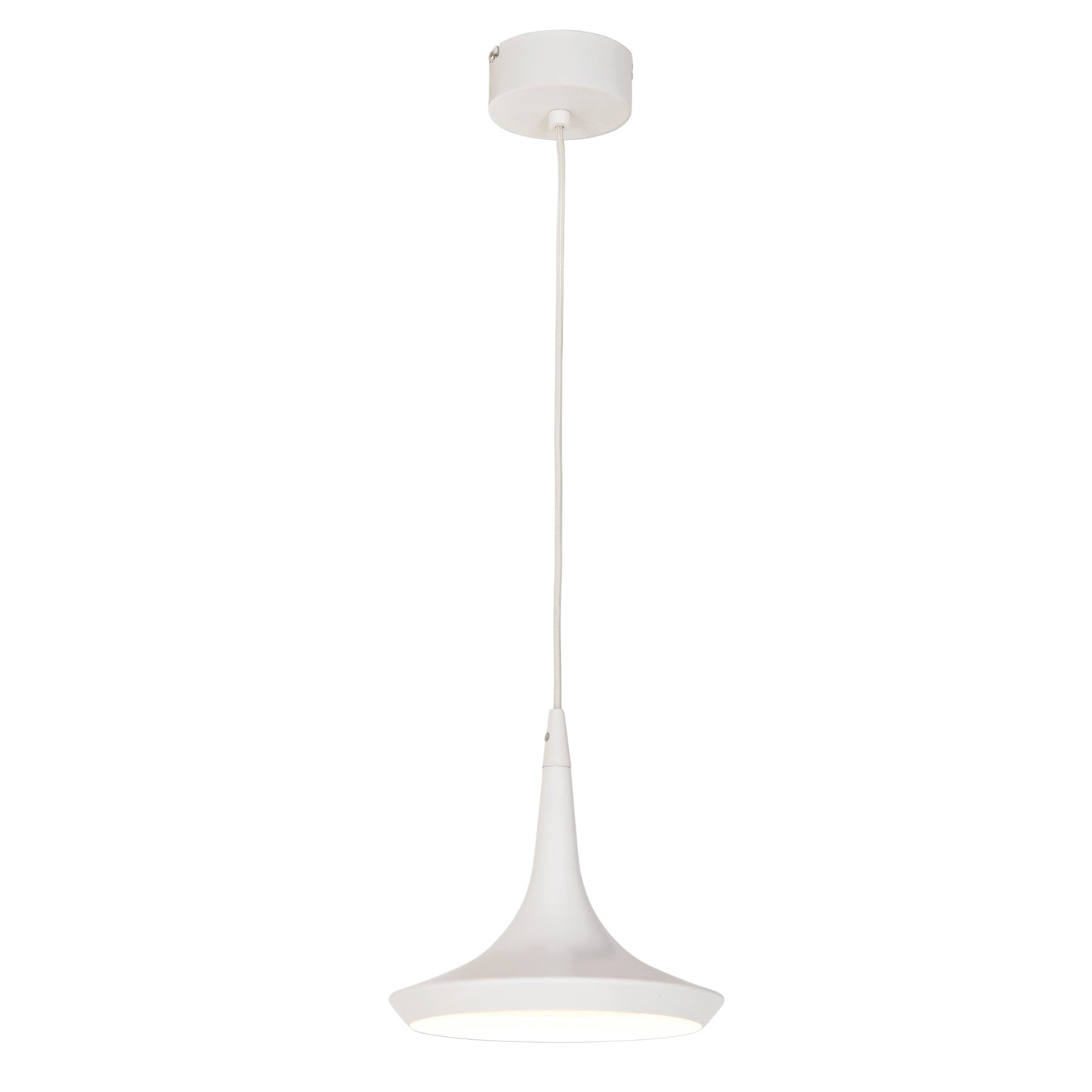 LED Pendelleuchte "OSLO" Ø: 22cm weiß