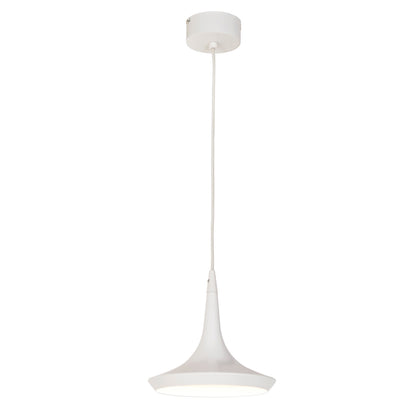 LED Pendelleuchte "OSLO" Ø: 22cm weiß