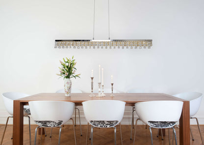 LED Pendelleuchte "DIAMONDS"