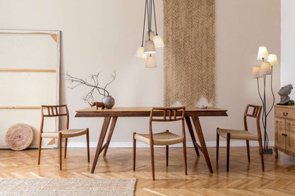 5er Textilpendelleuchte "BOHO"