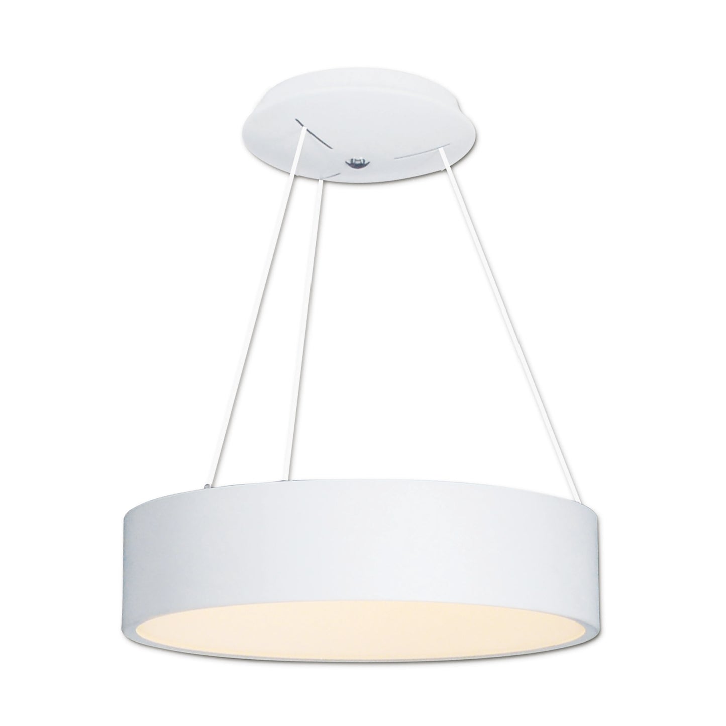 LED Pendelleuchte "CARLA" Ø:45cm weiß