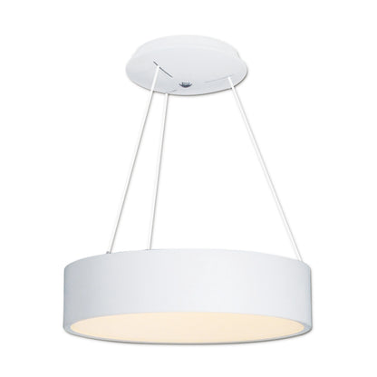 LED Pendelleuchte "CARLA" Ø:45cm weiß