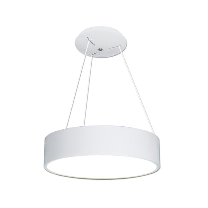 LED Pendelleuchte "CARLA" Ø:45cm weiß