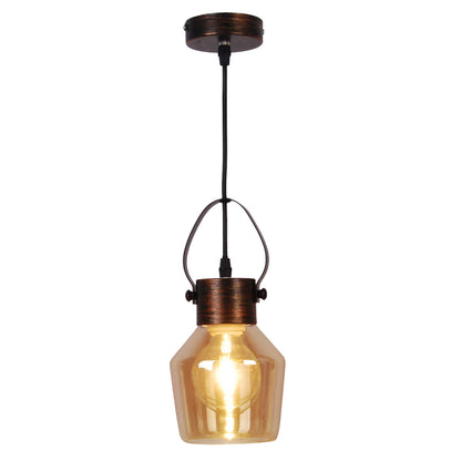 Glas Pendelleuchte "ALEX" Ø: 14cm