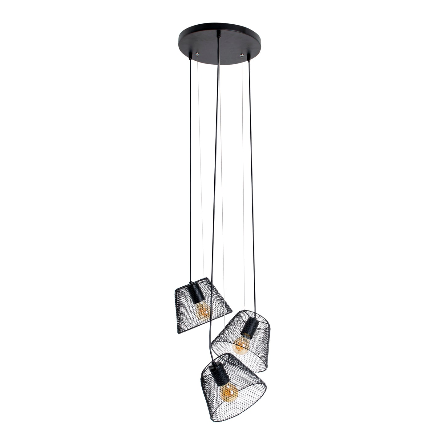 3er Pendelleuchte "KORIE" Ø: 20cm