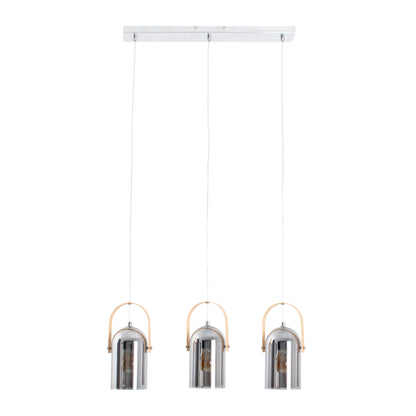 3er Pendelleuchte "VIDRIO" l: 58cm