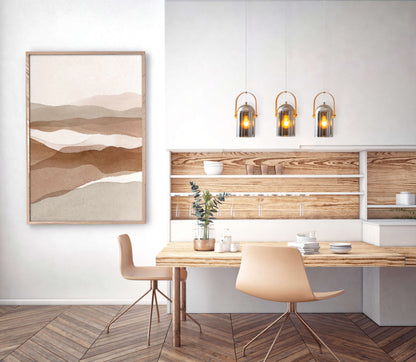 3er Pendelleuchte "VIDRIO" l: 58cm