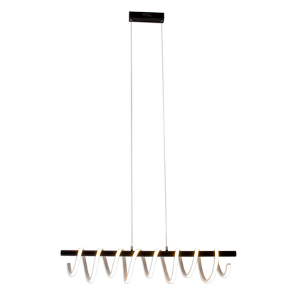 LED Pendelleuchte "BELLEZA" L: 100cm schwarz