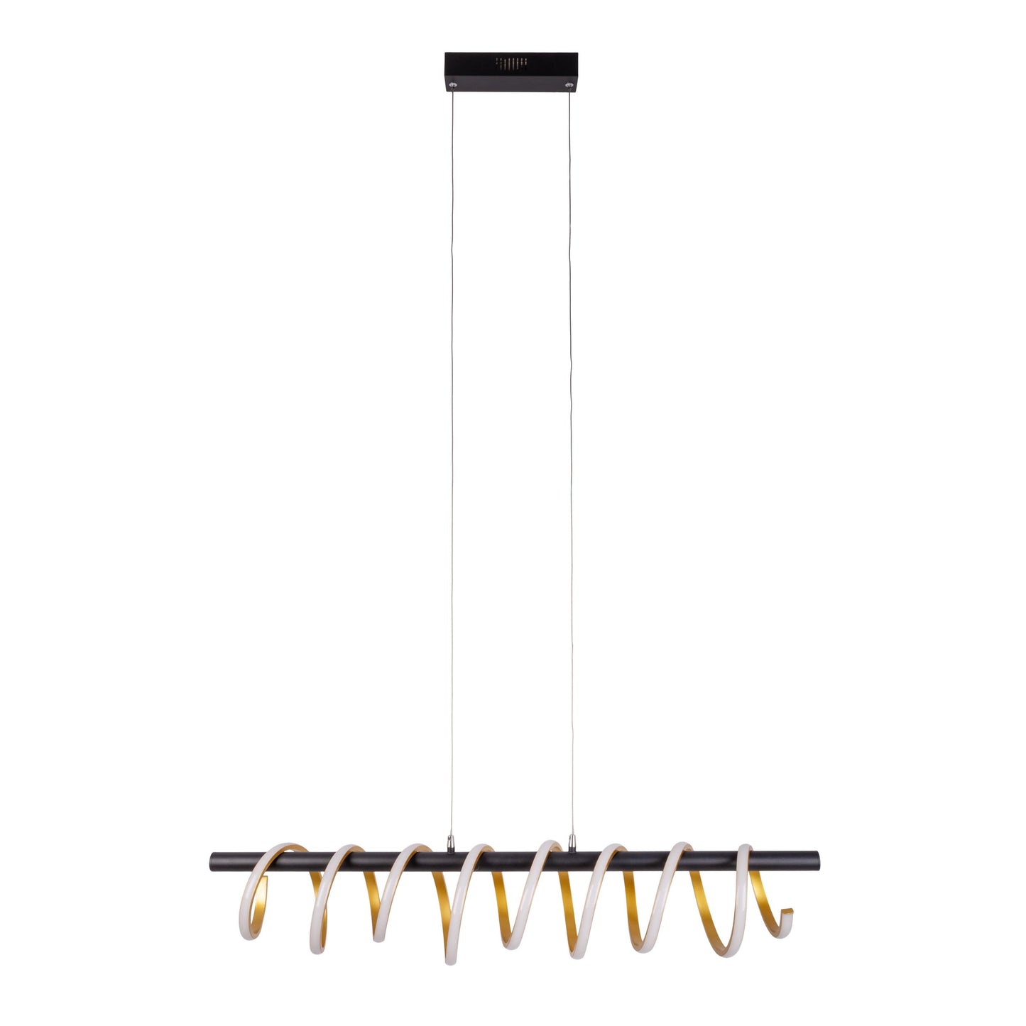 LED Pendelleuchte "BELLEZA" L: 100cm gold