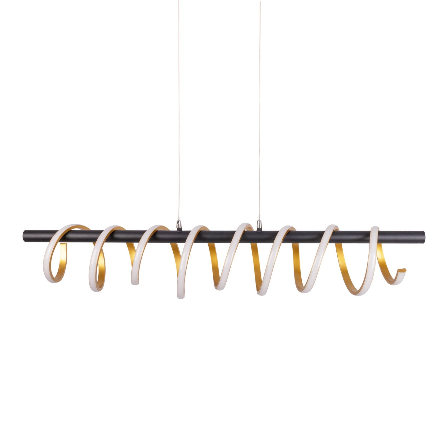 LED Pendelleuchte "BELLEZA" L: 100cm gold