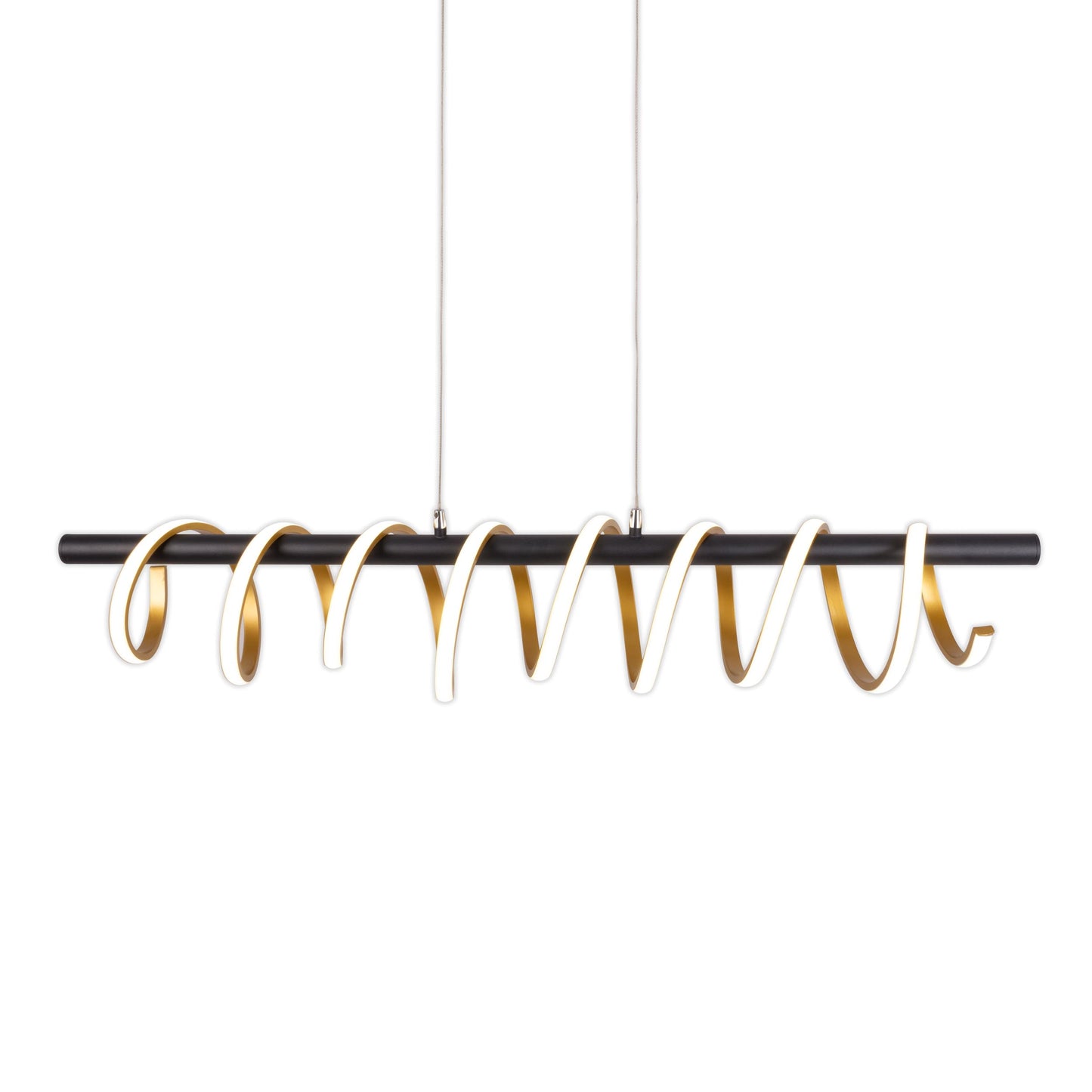 LED Pendelleuchte "BELLEZA" L: 100cm gold