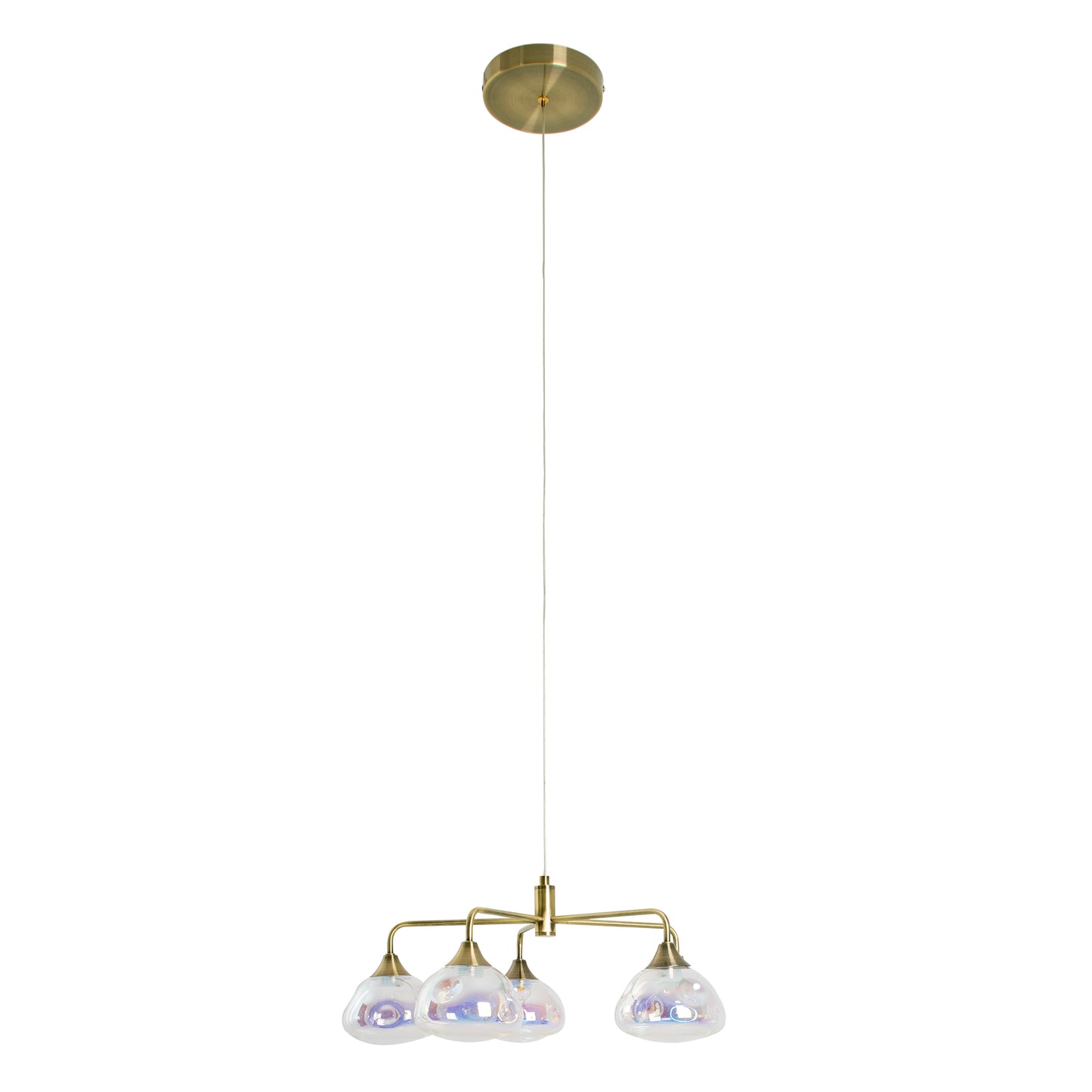 5flg. LED Pendelleuchte "VARNA" Ø: 50cm