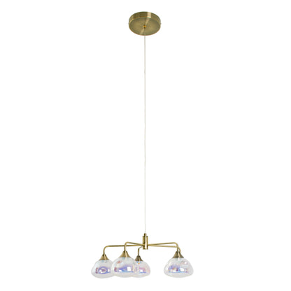 5flg. LED Pendelleuchte "VARNA" Ø: 50cm