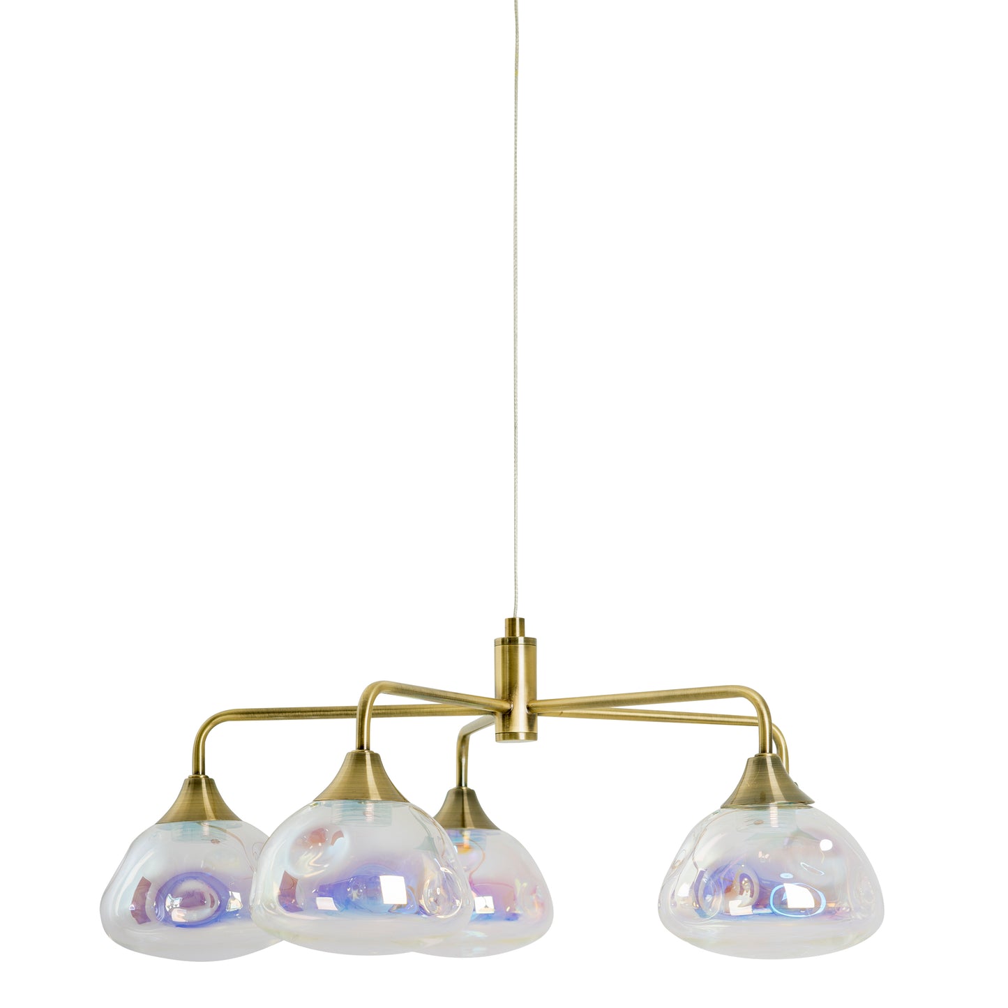 5flg. LED Pendelleuchte "VARNA" Ø: 50cm