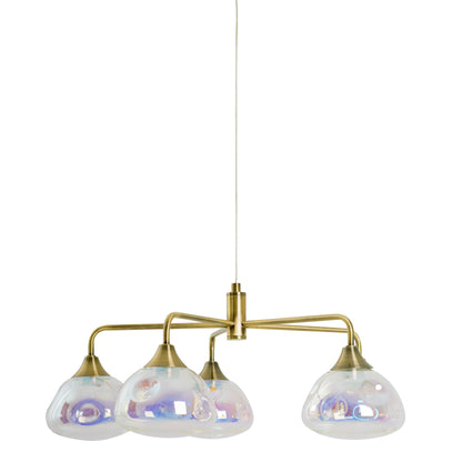 5flg. LED Pendelleuchte "VARNA" Ø: 50cm