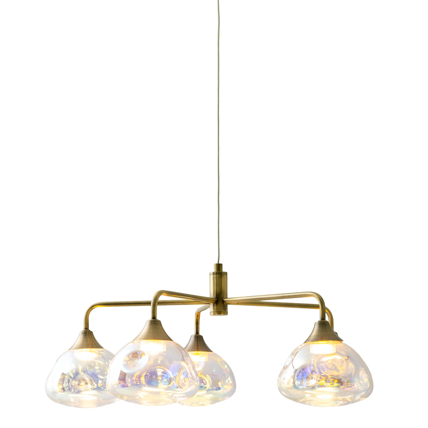 5flg. LED Pendelleuchte "VARNA" Ø: 50cm