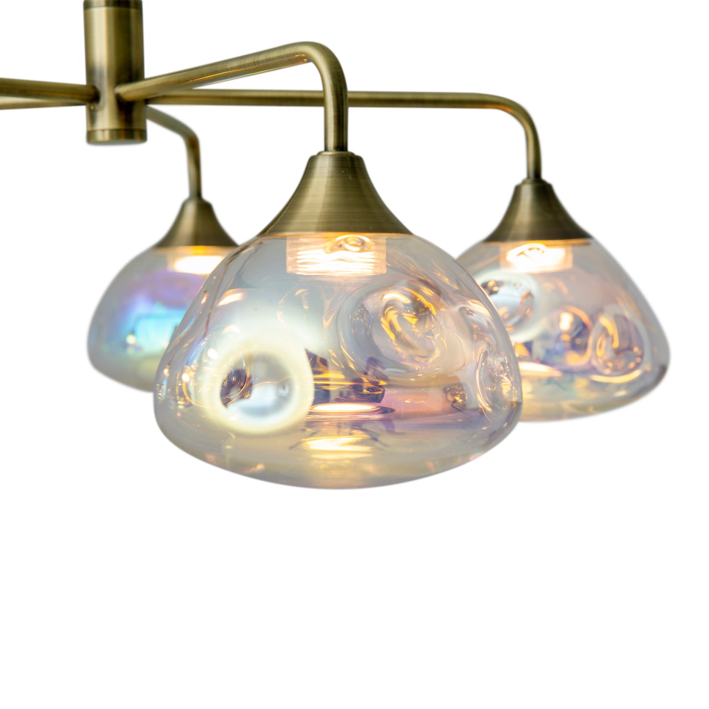 5flg. LED Pendelleuchte "VARNA" Ø: 50cm