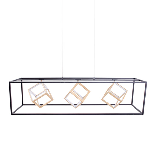 LED-Pendelleuchte  l: 100cm "TRIPOLIS"