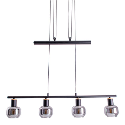 4er Pendelbalkenleuchte "FUMOSO" L: 78cm