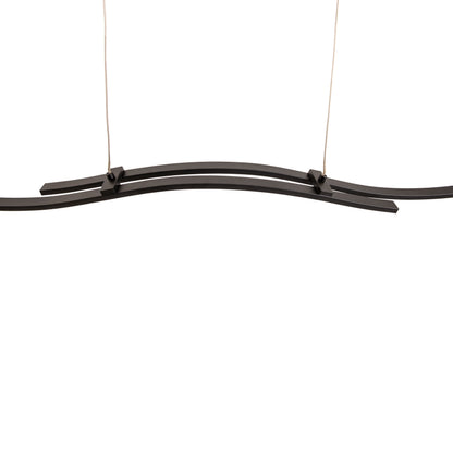 LED Pendelleuchte "ONDA" L: 96cm
