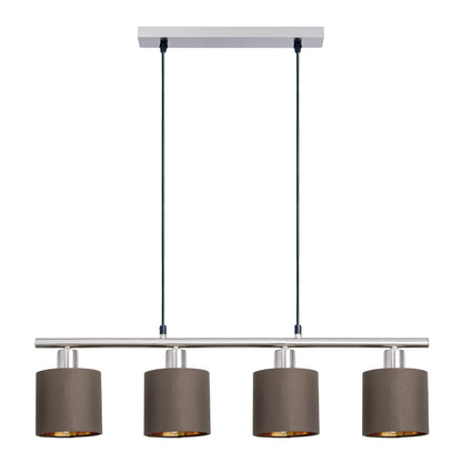4er Pendelleuchte "MARON" L: 72,4cm
