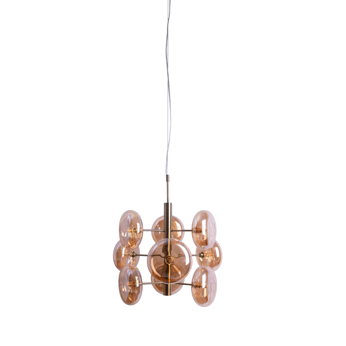 Pendelleuchte "ORION" Ø:  53cm amber