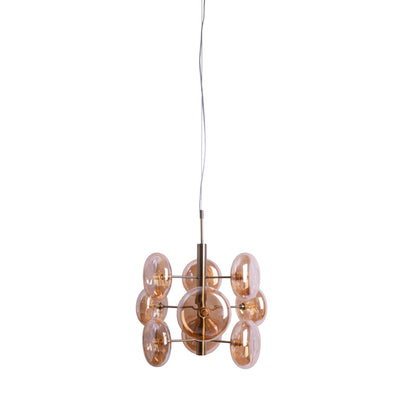 Pendelleuchte "ORION" Ø:  53cm amber