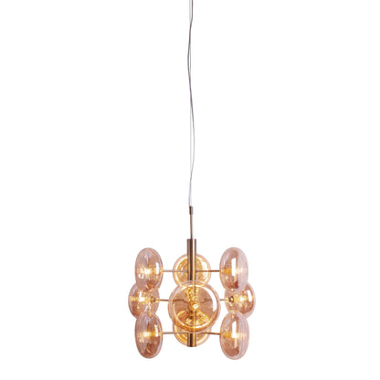 Pendelleuchte "ORION" Ø:  53cm amber