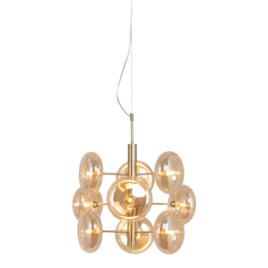 Pendelleuchte "ORION" Ø:  53cm amber