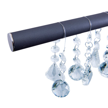 LED Pendelleuchte "NOBILIS" L: 100cm grau